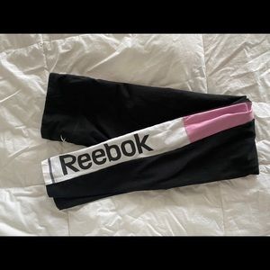 Reebok stripped leggings